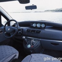 : Peugeot 807 панель, руль