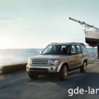 : Land Rover Discovery 4 спереди, сбоку
