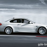 : BMW M3 купе сбоку