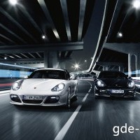 : Porsche Cayman фото спереди