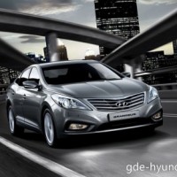 : Hyundai Grandeur спереди