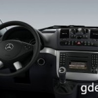 : Mercedes Viano руль, приборная панель